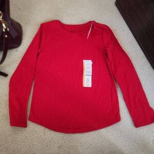 *nd NwtSz 6-6X Red Long Sleeve Kids Shirt - Must Be Bundled To Buy